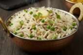 Veg | Matar Rice - Takeaway